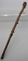 Auktion 371<br>Gehstock, Wurzelholz, ca. L-88,5cm