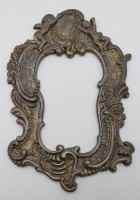 Auktion 371<br>Rahmen im franz. Stil, Metallguss, ca. 38,5 x 26cm