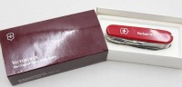 Auktion 371<br>Taschenmesser, Vitorinox, Namensgravur und Spruch, OVP
