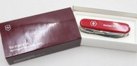 Auktion 371<br>Taschenmesser, Vitorinox, Namensgravur und Spruch, OVP