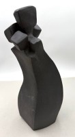 Auktion 371<br>Anne-Gret Winkler (1944 - 2018) ,moderne Skulptur ohne Titel, Terrakotta, H-32 CM, ca. m3 kg