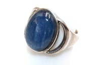 Auktion 371<br>925er Silber-Ring, Kyanit, 5,7gr., RG 53