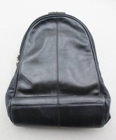 Auktion 371<br>Rucksack, Leder, Diamond Line, leichte Tragespuren, ca. 32 x 24cm