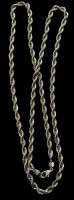 Auktion 371<br>Americ. Double Kordelkette, L-80 cm, 48,7 gr