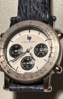 Auktion 371<br>Quartz HAU "LIP" Chronograph, neuwertig, D-4cm