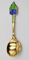 Auktion 371<br>Jahresl&ouml;ffel, Robbe &amp; Berking, 1991, 925er Silber, 63,2gr., L-17,4cm