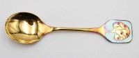 Auktion 371 / Los 11053 <br>Jahresl&ouml;ffel, Robbe &amp; Berking, 1982, 925er Silber, 61,5gr., L-17,5cm