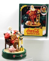 Auktion 371<br>Coca-Cola-Santa Claus Mechanical Bank von ERTL, orig. Karton, ca. H-20cm