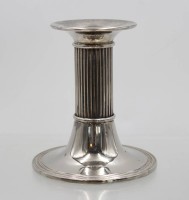 Auktion 371<br>versilberter Leuchter, ca. H-11cm