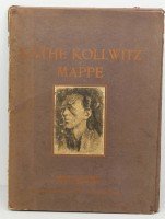 Auktion 371<br>K&auml;the Kollwitz Mappe Herausgegeben vom Kunstwart, Aachen, Kunstwart Verlag M&uuml;nchen ca. 1927, 11 von 12 Bl&auml;ttern vorhanden, Altersspuren