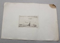 Auktion 371<br>Jan D.C. de Constant REBECQUE (1841-1893), Boote auf See, Radierung, in Platte signiert, Blatt mit L&auml;suren, ungerahmt, ca. 23,5 x 34,5cm