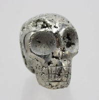 Auktion 371<br>Totenkopf aus Pyrit, 200gr., ca. H-6cm