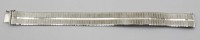 Auktion 371<br>flaches 835er Silber-Armband, 31,8gr., ca. L-19,5cm