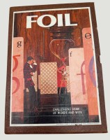 Auktion 371<br>Vintage 1968 FOIL Game of Words And Wits 3M Bookshelf Game , wohl komplett?