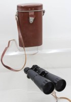 Auktion 371 / Los 14513 <br>Fernglas, Hensoldt Wetzlar,  Nacht-Dialyt 8x56, in K&ouml;cher, Optik klar