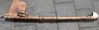 Auktion 371<br>wohl Ruder o.&auml;., Herkunft?, Holz, ca. H-161cm, Sperrgut!