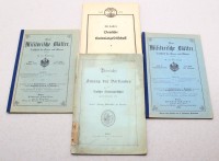 Auktion 371 / Los 7029 <br>4x Literatur, Kolonien, ab 1900