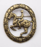 Auktion 371 / Los 7044 <br>Deutsches Reitabzeichen