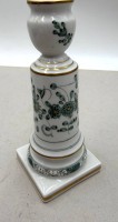 Auktion 371 / Los 8211 <br>Kerzenst&auml;nder "Meissen" indisch gr&uuml;n, 1.Wahl, H-15 cm