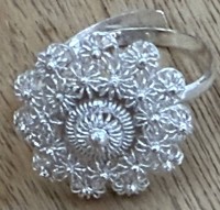 Auktion 372<br>Filigraner Silberring "TOM 800" offene Ringschiene, 2,51 gr
