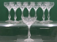 Auktion 372<br>8x Sektschalen, Nachtmann, ca. H-15,7cm