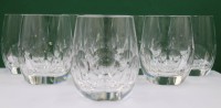 Auktion 372<br>8x Whisky-Gl&auml;ser, Nachtmann, ca. H-9,8cm