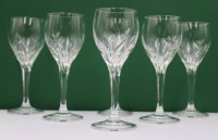 Auktion 372<br>6x Lik&ouml;rgl&auml;ser, Nachtmann Fleurie, ca. H-12,5cm