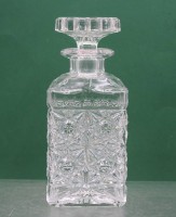 Auktion 372<br>Whiskykaraffe, St&ouml;psel leicht bestossen, ca. H-20,5cm