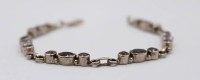 Auktion 372 / Los 1020 <br>925er Silber-Armband, Amethyste, 11,4gr., ca. L-19cm
