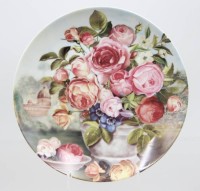 Auktion 372<br>Zierteller, Kaiser, Romantische Rosen, ca. D-19,5cm