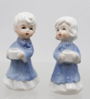 Auktion 372<br>2x kl. Weihnachtsleuchter, ungemarkt, ca. H-9,5cm