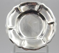 Auktion 372<br>kl. 925er Silber-Teller, Mexiko, 29,9gr., D-7,5cm