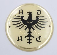 Auktion 372<br>Kunststoff-ADAC-Plakette, D-8,8cm