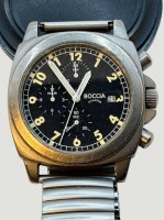 Auktion 372<br>Quartz HAU "Boccia" Titanium, nicht gepr&uuml;ft, Armband defekt