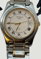 Auktion 372 / Los 2041 <br>Quartz Armbanduhr "Certina DS" in Kasten