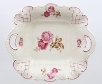 Auktion 372<br>Schale, VEB Wei&szlig;wasser, florales Dekor, ca. H-6,5cm