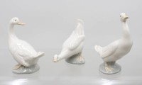 Auktion 372<br>3x G&auml;nse, NAO Spain, ca. H-14,5cm