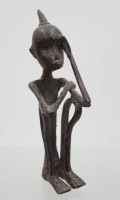 Auktion 372<br>wohl Leti-Bronze-Skulptur, ca. H-16,5cm