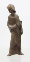 Auktion 372<br>Bronze-Figur, Hirte, ca. H-17,5cm