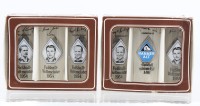 Auktion 372<br>je 3x Biergl&auml;ser, Hannen Alt, Fu&szlig;ball-Weltmeister von 1954, ca. H-14cm