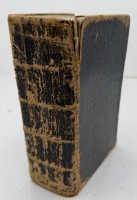 Auktion 372 / Los 3016 <br>"Die Bibel" Martin Luther, Halle  1847, Gebrauchsspuren, fleckig