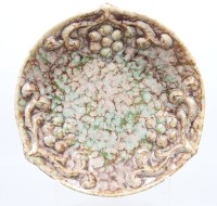 Auktion 374 / Los 9036 <br>Art-D&eacute;co Schale, reliefiert, nur Nr. 1862, 2x kl. Abplatzer, ca. H-6cm D-28cm