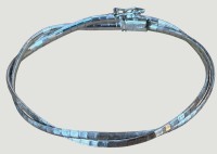 Auktion 372<br>Silber-Armband-800-, 2 reihig, L-19 cm, 10 gr