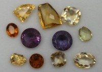 Auktion 372<br>Lot Quarze/Citrine, zus ca. 32 Karat