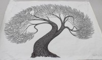 Auktion 372 / Los 5012 <br>Litho, signiert Hans Hug `73, ungerahmt, ca. BG 48 x 64cm