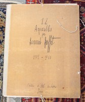 Auktion 372 / Los 5025 <br>Mappe, Douze Aquarelles, Bernard Buffet, anbei 3 von 12 Farblithographien