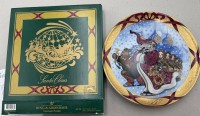 Auktion 372<br>3x Weihnachtsteller "Bing&amp;Gr&ouml;ndahl" 1991,1997, 1998, in OVP