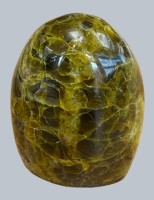 Auktion 372<br>grosser, gr&uuml;ner Opal, poliert, H-6,5 cm, 157 gr