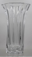 Auktion 372<br>schwere Glasvase, Art Vannes, gute Erhaltung, ca. H-31,5cm