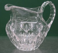 Auktion 372<br>Kristall-Krug, wohl Nachtmann, beschliffen, ca. H-13,5cm
